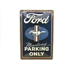   Ford Mustang Parking Only метална табела (20x30 cm)