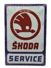 Skoda Service метална табела (20x30 cm)
