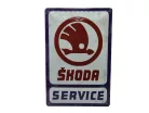 Skoda Service метална табела (20x30 cm)