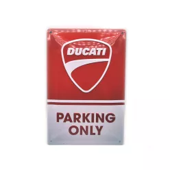 Ducati Parking only метална табела (20x30 cm)