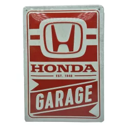 Honda Garage метална табела (20x30 cm)