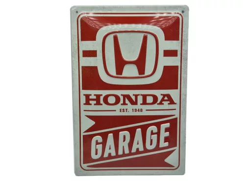Honda Garage метална табела (20x30 cm)