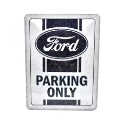 Ford Parking Only - метална табела (15x20cm)