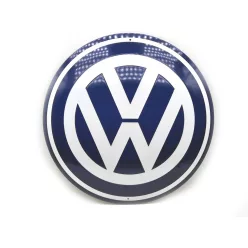 Volkswagen кръгла метална табела (35cm)