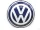 Volkswagen кръгла метална табела (35cm)