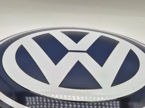Volkswagen кръгла метална табела (35cm)
