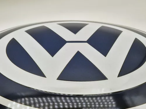 Volkswagen кръгла метална табела (35cm)