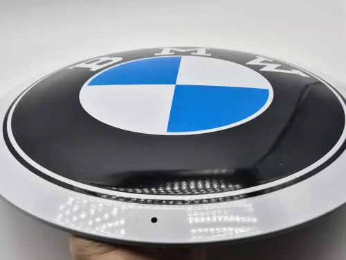BMW метална кръгла табела - метален плакат (35cm)