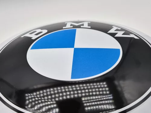 BMW метална кръгла табела - метален плакат (35cm)