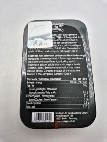 BMW M Power - метална кутия за бонбони (40g)