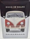 Volkswagen - Good in shape - метална табела метален плакат (20x30 cm)