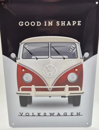 Volkswagen - Good in shape - метална табела метален плакат (20x30 cm)