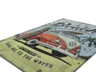 Volkswagen VW T1 Transporter Life is better - At the beach - метална табела (20x30cm)