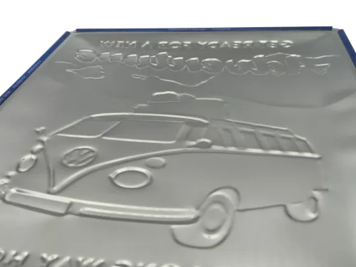 Volkswagen VW T1 Transporter - Get ready for a new Adventure - метална табела (30x40cm)