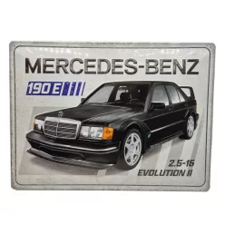   Mercedes - Benz 190E Evolution II / EVO II - 2.5L 16V - метална табела метален плакат (40x30cm)