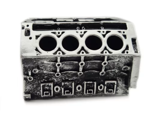 V8 двигател моторен блок настолна поставка за химикалки / визитки декорация