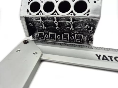 V8 двигател моторен блок настолна поставка за химикалки / визитки декорация