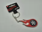 Hot Wheels - червено пламък джанта ключодържател