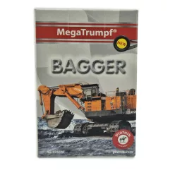   Bagger / минна машина / работна машина - автомобилна квартет карта автомобилна карта