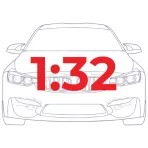Мащаб 1:32