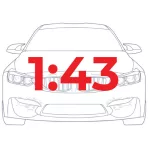 Мащаб 1:43