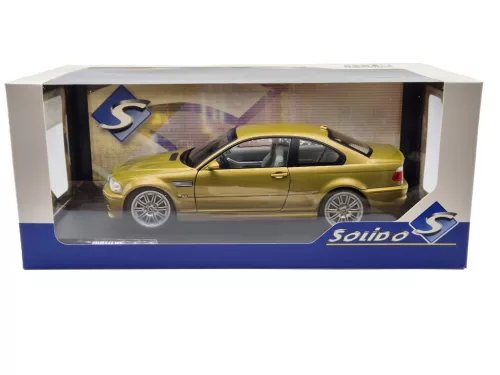Bmw E46 M3 Phoenix yellow Solido 1:18 1/18 модел автомобил