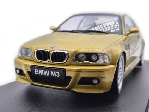 Bmw E46 M3 Phoenix yellow Solido 1:18 1/18 модел автомобил