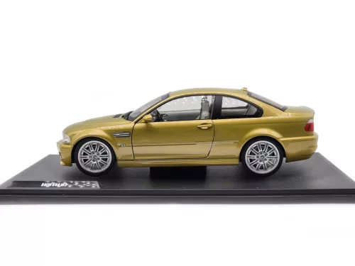 Bmw E46 M3 Phoenix yellow Solido 1:18 1/18 модел автомобил