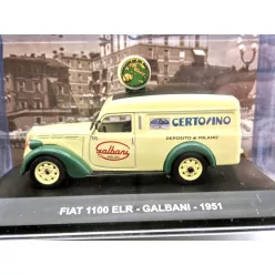 Fiat 1100 ELR камион Galbani (1951) - Altaya - 1:43