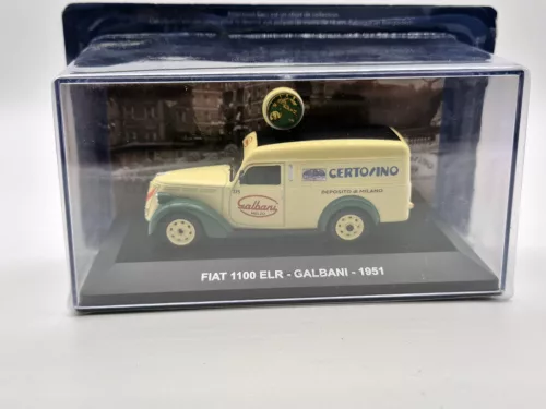 Fiat 1100 ELR камион Galbani (1951) - Altaya - 1:43