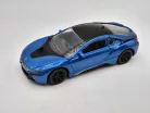BMW i8 синьо - Rastar - моделен автомобил 1:43