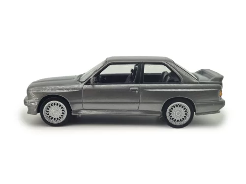 BMW E30 M3 сив 1986 Norev 1:43 модел автомобил