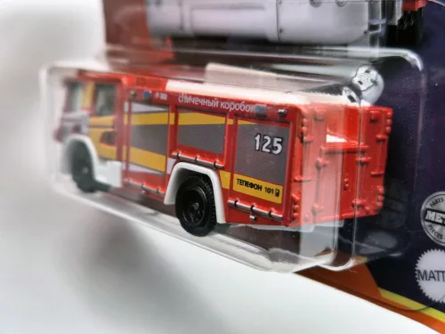 Scania P360 Firetruck - Matchbox - 1:64 1/64 малка кола