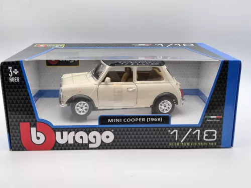 Mini Cooper (1969) - Bburago - 1:16 1/16 модел на автомобил