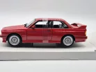 BMW E30 M3 (1988) - червен - Bburago - 1:24