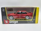 BMW E30 M3 (1988) - червен - Bburago - 1:24