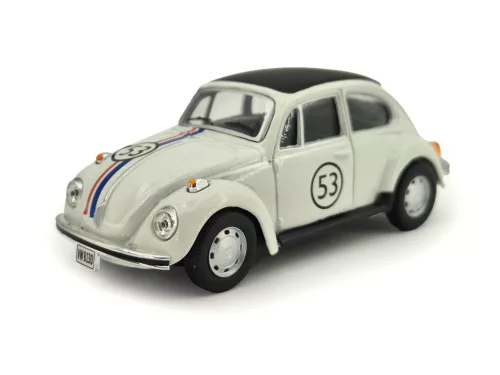 Volkswagen VW Beetle Бръмбар #53 Herbie - Cararama - 1:43