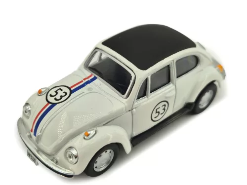 Volkswagen VW Beetle Бръмбар #53 Herbie - Cararama - 1:43
