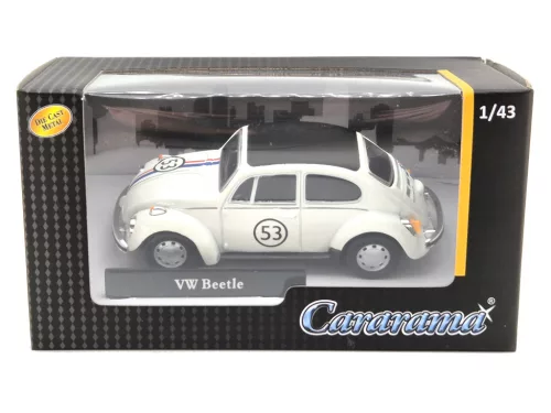 Volkswagen VW Beetle Бръмбар #53 Herbie - Cararama - 1:43