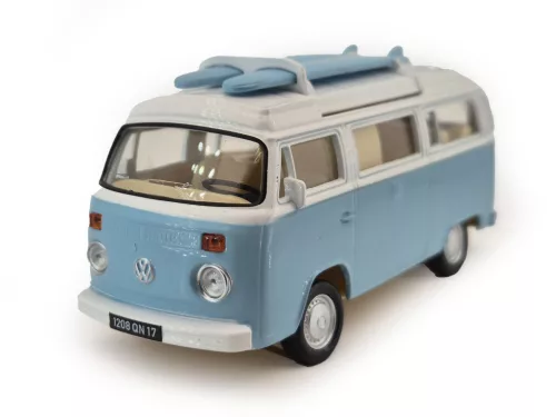 Volkswagen VW T2 transporter (1962) - Norev - 1:43 - син