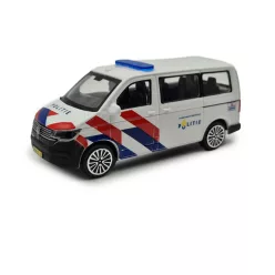   Volkswagen VW T6 T6.1 Transporter полицейски бус (2020) - Bburago - 1:43