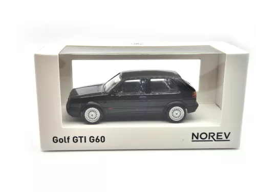 Volkswagen VW Golf GTI G60 (1990) - черен - Norev 1:43
