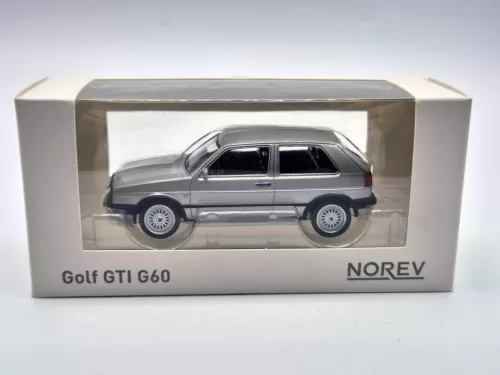 Volkswagen VW Golf GTI G60 (1990) - сребрист - Norev 1:43