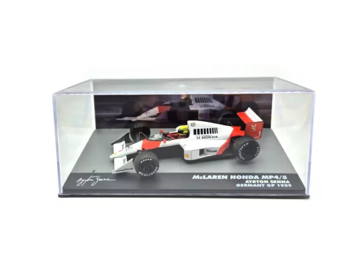 Ayrton Senna McLaren MP4/5 #1 winner Germany GP (1989) - Altaya - 1:43