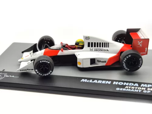 Ayrton Senna McLaren MP4/5 #1 winner Germany GP (1989) - Altaya - 1:43