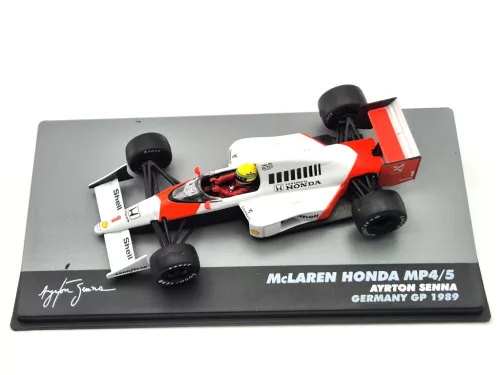 Ayrton Senna McLaren MP4/5 #1 winner Germany GP (1989) - Altaya - 1:43