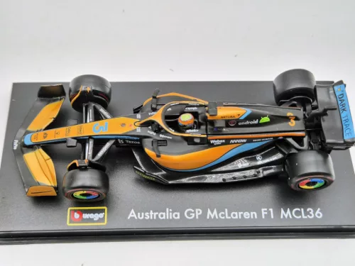 McLaren F1 MCL36 #3 (2022) Australian GP - Daniel Ricciardo - С ПИЛОТ - Bburago - 1:43