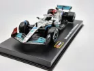 Mercedes - AMG Petronas F1 W13E #63 (2022) - George Russel - С ПИЛОТ - Bburago - 1:43