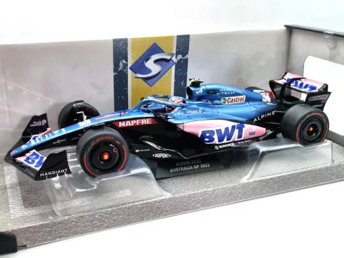 Renault A522 Alpine BWT F1 #31 (2022) - Australian GP - Esteban Ocon - Solido - 1:18