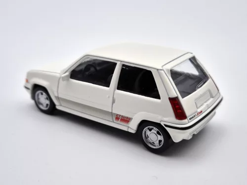 Renault R5 Supercinque GT - бял (1988) - Norev - 1:43